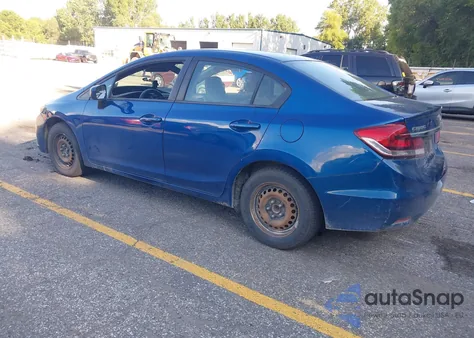 2014 Honda Civic Lx from USA, damaged, VIN 19XFB2F53EE024097